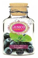 MIJIN Cosmetics тканевая маска Junico Blueberry Essence c экстрактом черники 25 г 1 шт. саше