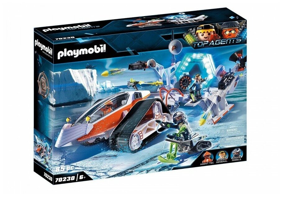 Конструктор Playmobil «Сани шпионской команды» PM70230