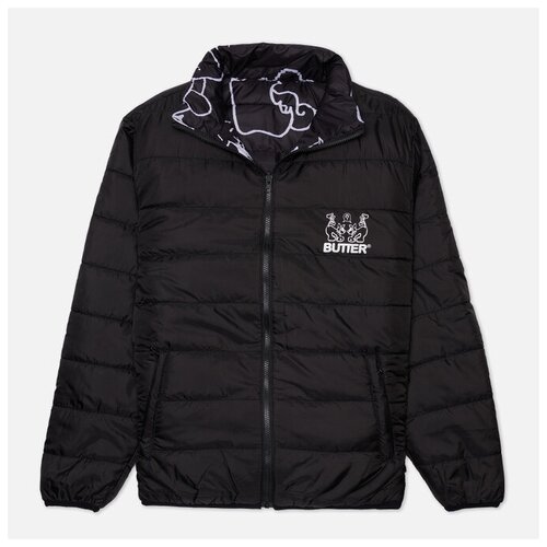 Мужской пуховик Butter Goods Jun Reversible Puffer чёрный, Размер S