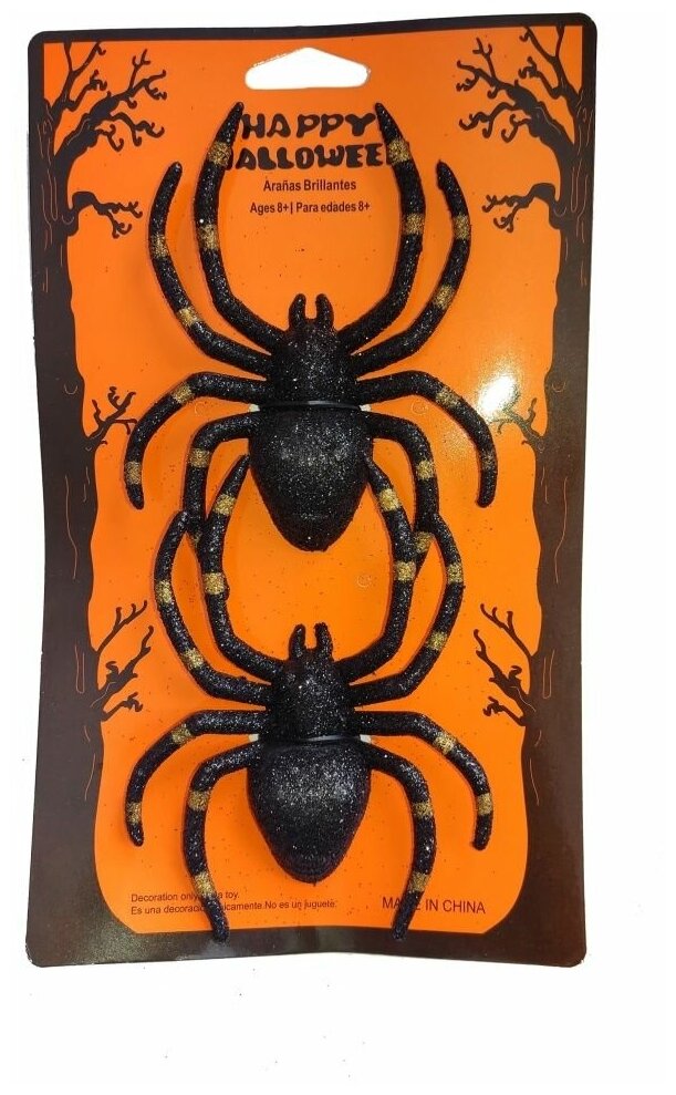 Паук Тарантул блеск, Оранжевые лапки