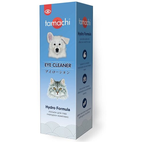 Лосьон Tamachi для глаз для кошек и собак 110мл лосьон для глаз для животных tamachi тамачи 110мл