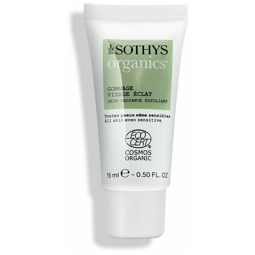 Sothys, Скраб для лица придающий коже естественное сияние Radiant face scrub, 15 мл.