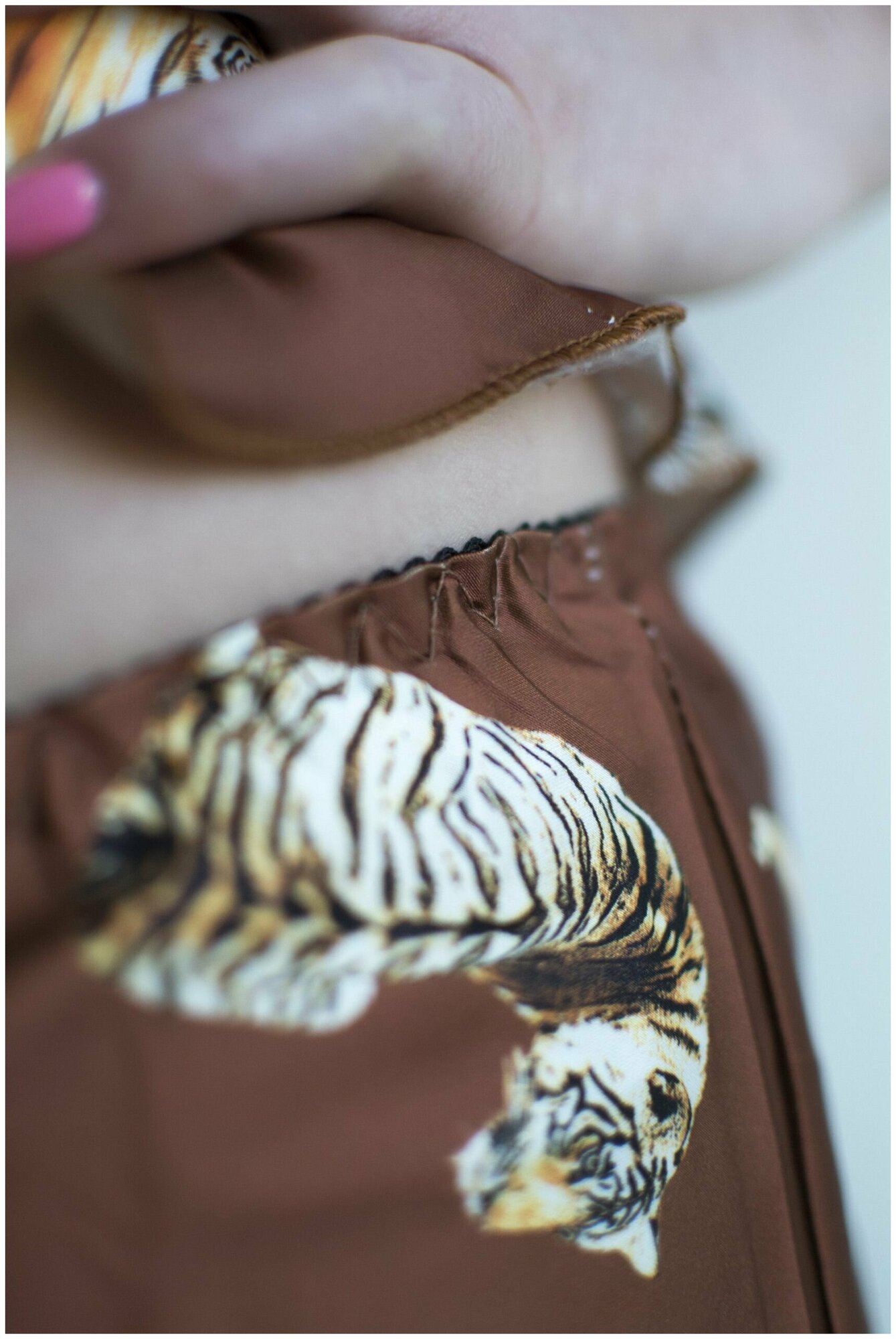 пижама с тиграми S - фотография № 6