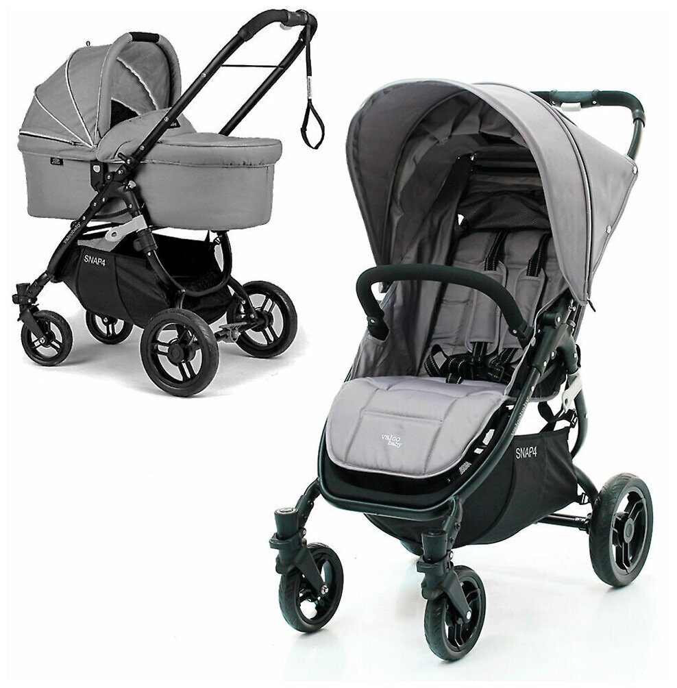 Коляска 2в1 Valco Baby Snap 4, цвет Cool Grey