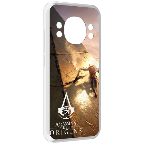 Чехол MyPads Assassin's Creed Origins для Doogee S98 / S98 Pro задняя-панель-накладка-бампер чехол mypads assassin s creed odyssey для doogee s98 s98 pro задняя панель накладка бампер