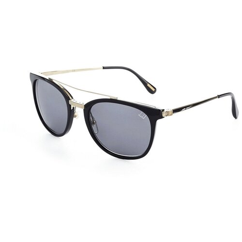 фото Солнцезащитные очки dunhill, круглые, черный