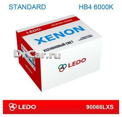 Комплект Ксенона Hb4 6000k Ledo Premium (Ac/12v) LEDO арт 90066lxsp