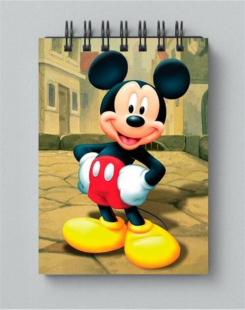 Блокнот Mickey Mouse, Микки Маус №9, Размер А5: 15 на 21 см