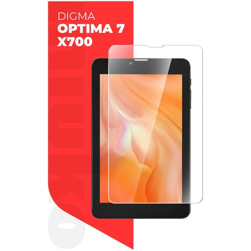 Защитное стекло на Digma Optima 7 X700 7 на Экран, (гибридное: пленка+стекловолокно), прозрачное силиконовая клеевая основа тонкое Hybrid Glass, Miuko защитное стекло на digma optima 1245c 10 на экран гибридное пленка стекловолокно прозрачное силиконовая клеевая основа тонкое hybrid glass miuko