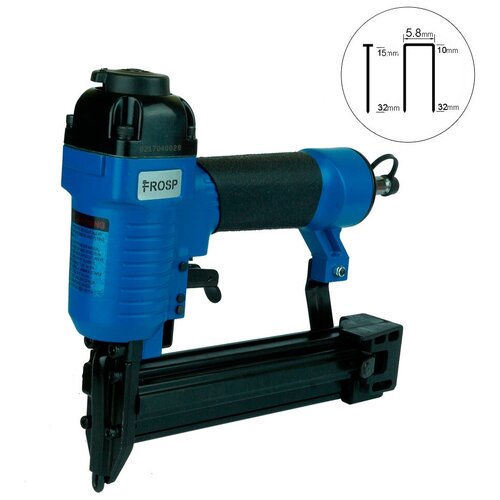 Скобозабивной пистолет Гвоздезабивной пистолет Скобогвоздезабивной пистолет Frosp F3232 Combo синий