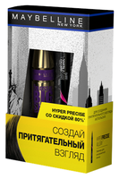 Maybelline Набор: Тушь для ресниц The Colossal Big Shot, лайнер для глаз Hyper Precise