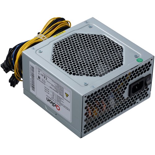 блок питания для пк fsp qdion atx 450w qd 450pnr 80 Блок питания 450Вт Power Supply FSP QDION ATX 450W, 120mm, 5xSATA, 1xPCI-E, APFC, 80+ (QD-450PNR 80+)