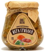 Грибное ассорти Дико вкусно Икра грибная консервированная 250 г