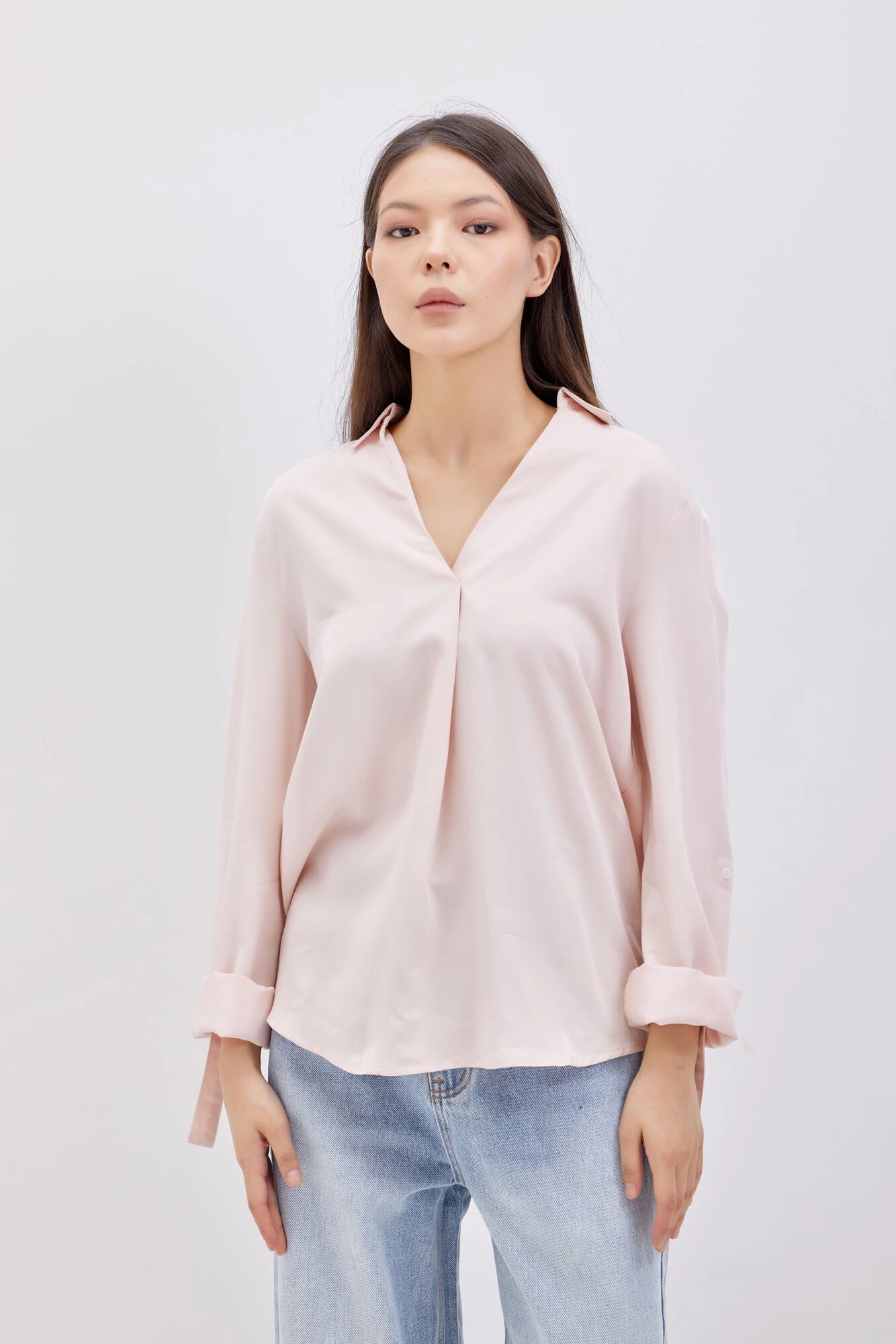 Блуза Selfie, размер XS, рoзовый — фото 1