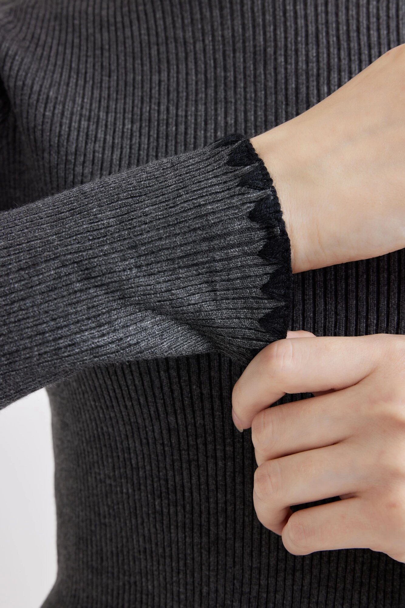 Джемпер Selfie, размер L, темно-серый — фото 1