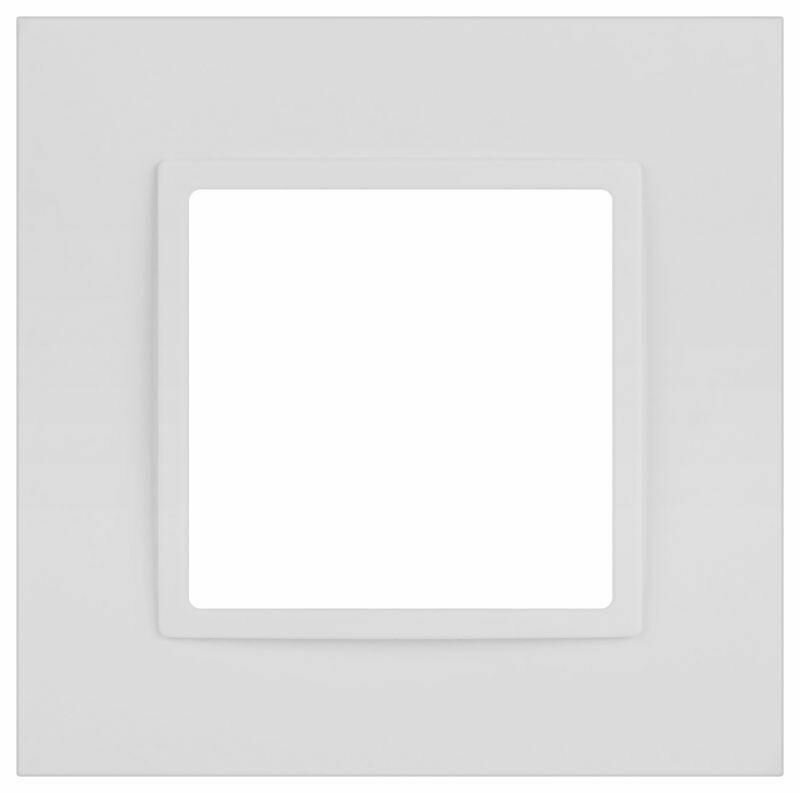 Рамка 1-м Elegance 14-5011-01М Classic для розеток и выключателей матов. бел. Эра Б0065822