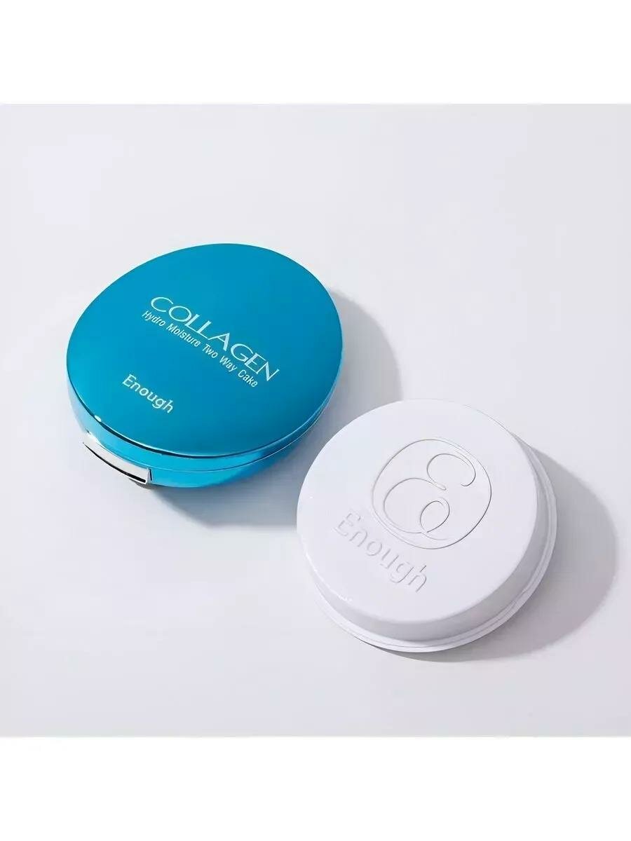 Пудра Collagen для лица с коллагеном, SPF 25+, для всех типов кожи — фото 1