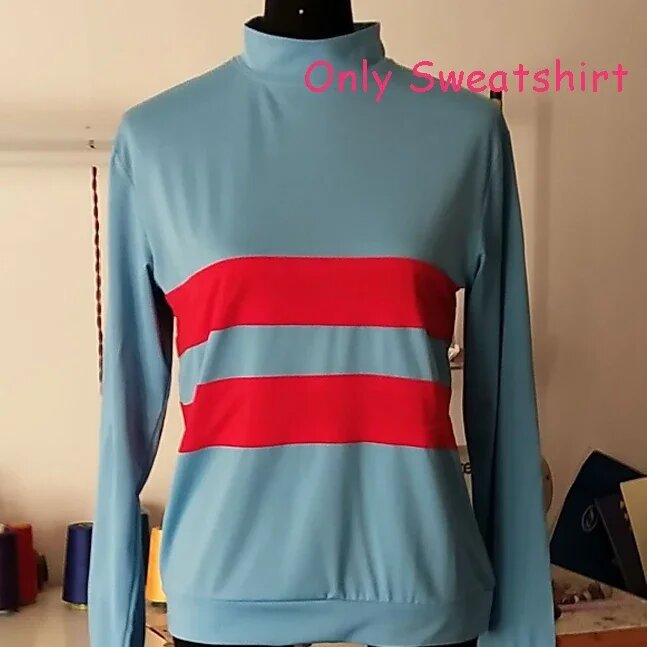 Novedan Frisk Chara Undertale Косплей Комплект XXL, Only Sweatshirt