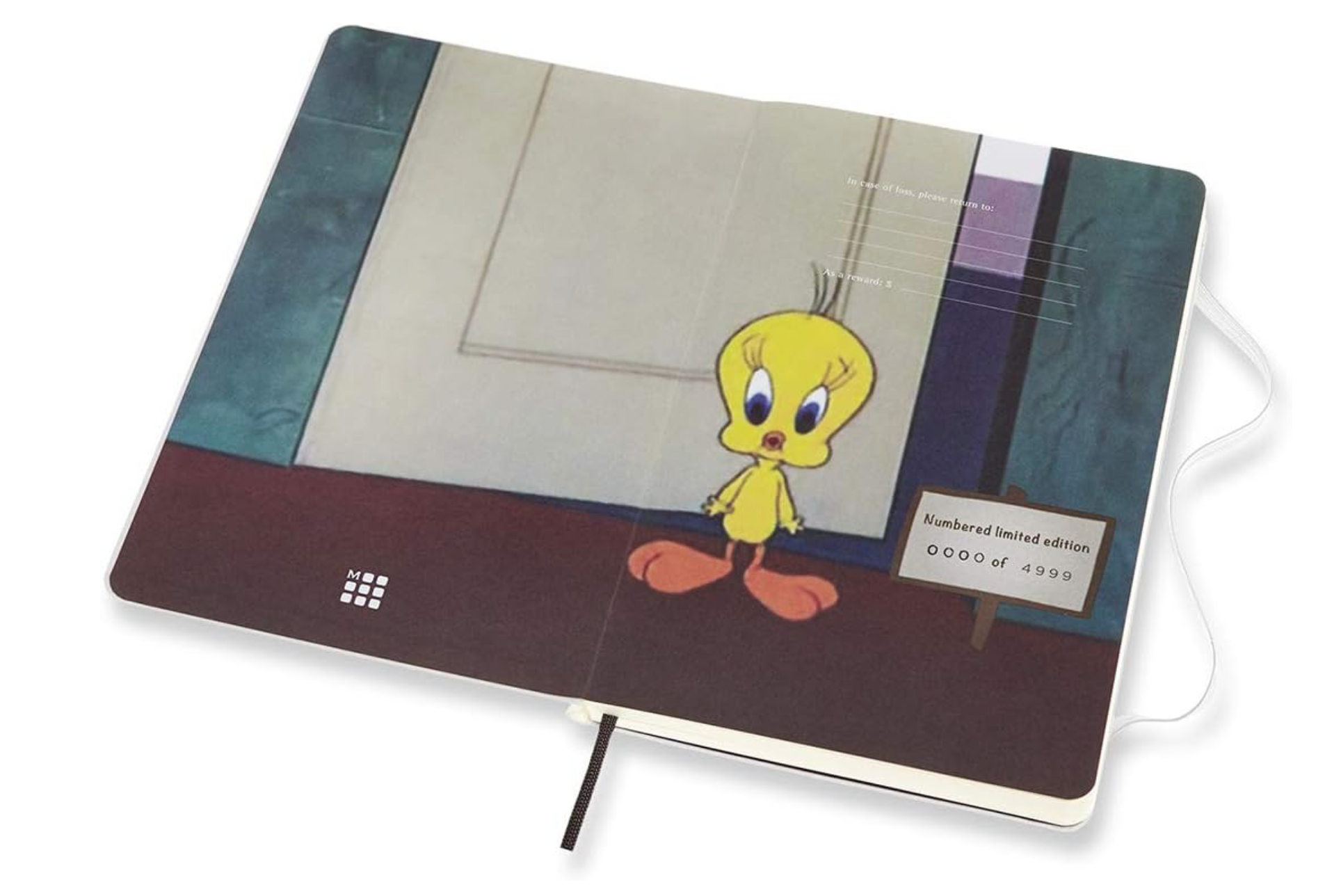Коллекционный бокс Moleskine "Looney Tunes", с записной книжкой, карандашами, один из 4999 экземпляров — фото 1