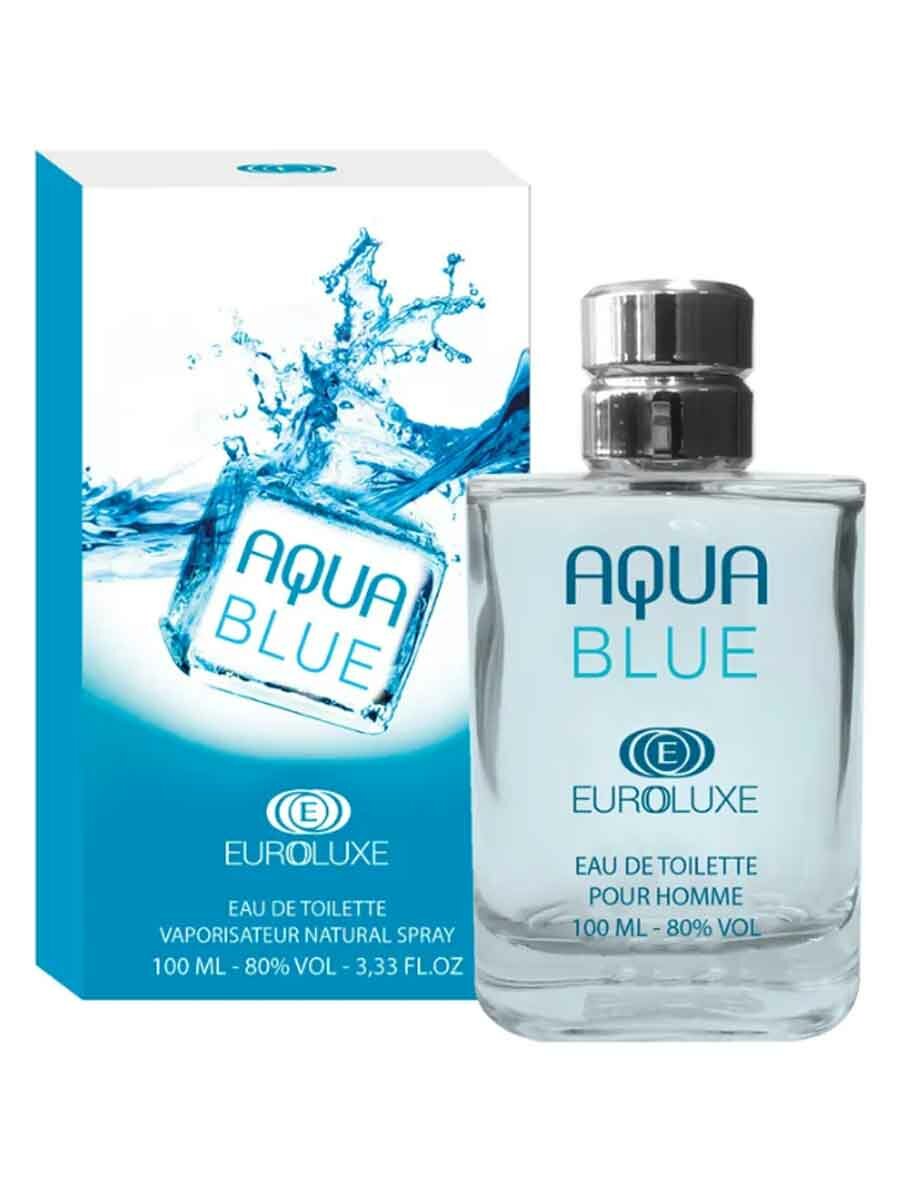 Euroluxe Туалетная вода для мужчин Aqua Blue водяной фужерный 100 мл