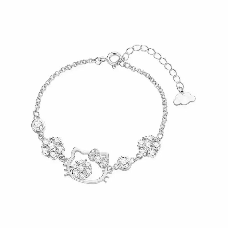 Браслет Куроми MINISO фиолетовый, Серебряный, Унисекс