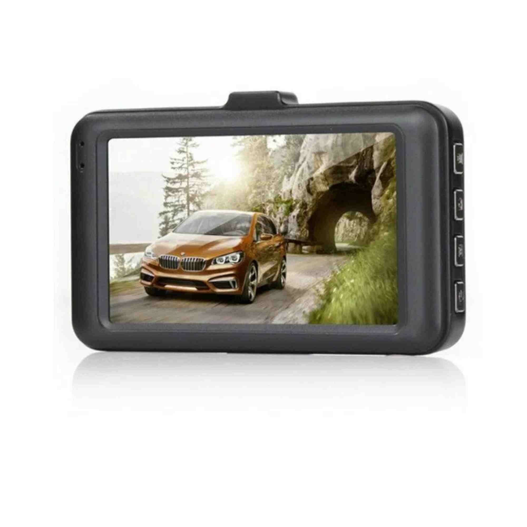 Автомобильный видеорегистратор HD 1080P, угол обзора 170°, черный