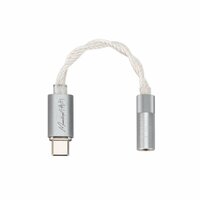 Портативный цап / усилитель MoonDrop Echo-A silver type c to 3, 5 mm jack