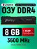 Оперативная память DDR4 16GB+16GB = 32 GB 3600 MHz Fury +XMP