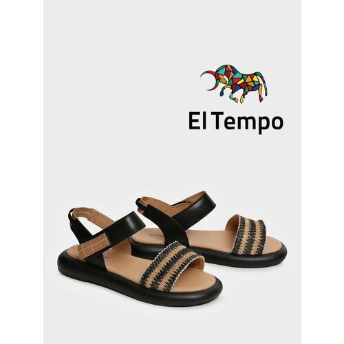 фото Сандалии el tempo, размер 38, черный