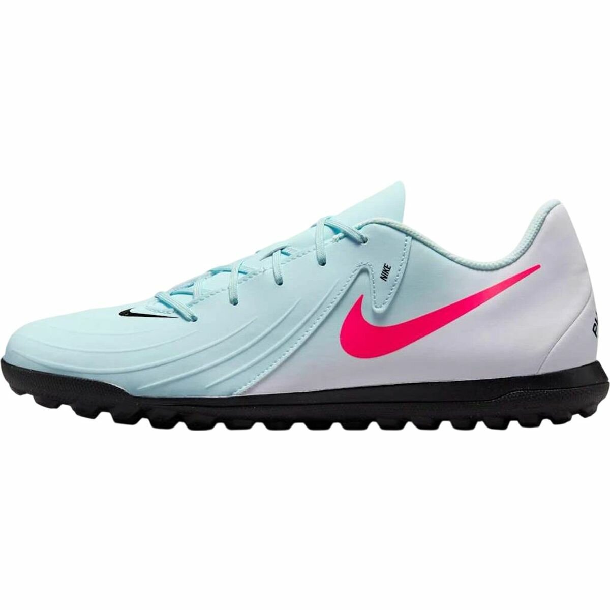Бутсы NIKE, размер 7 US, голубой/белый