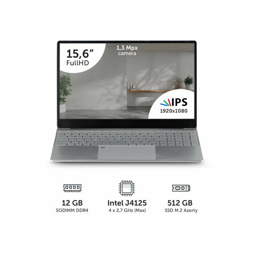 Ноутбук Azerty AZ-1514 156 IPS 1920x1080 Intel N5095 4x20 GHz 16Gb DDR4 512Gb SSD 22010₽