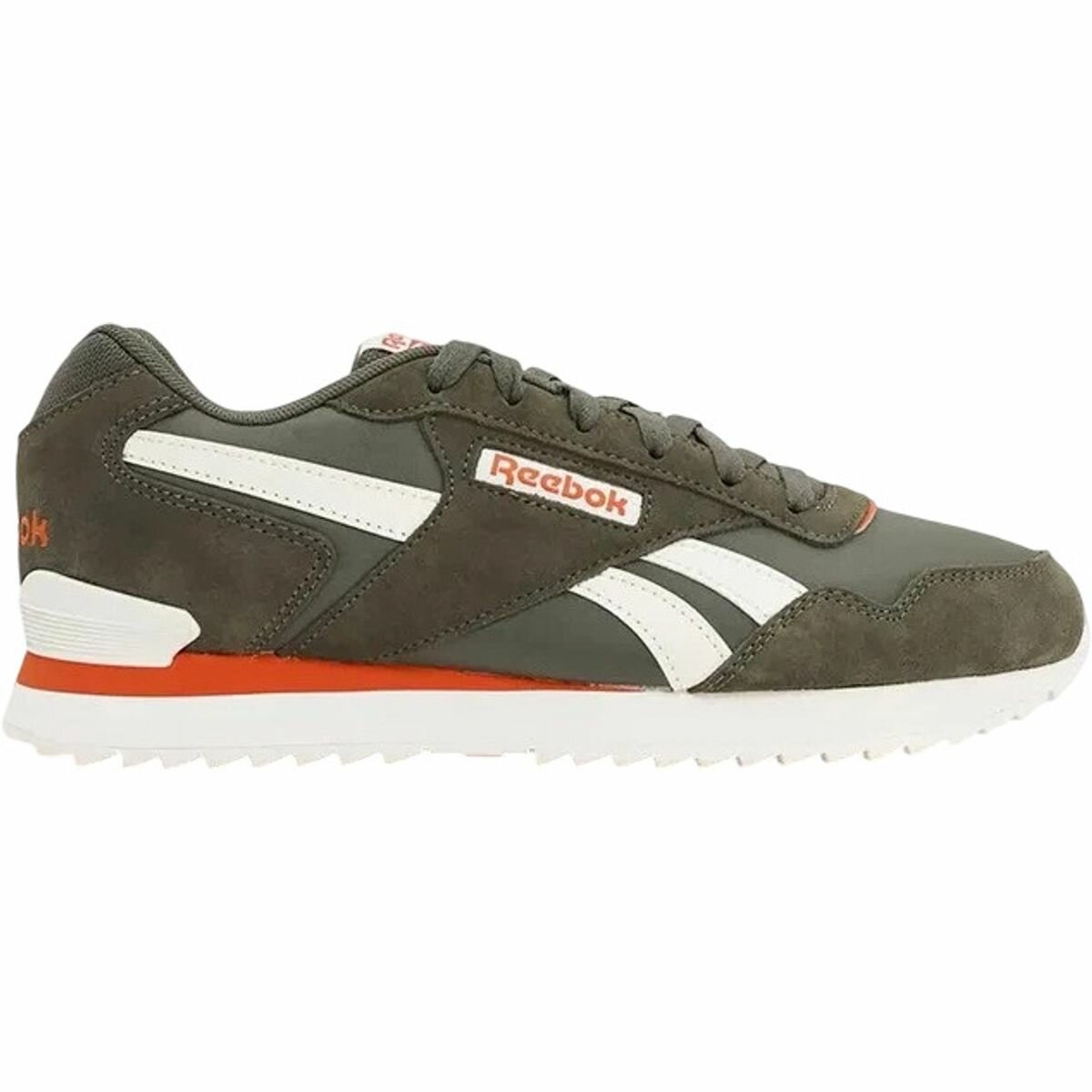 Кроссовки Reebok Glide Ripple Clip, полнота F (EU)/ на среднюю стопу, размер 9 US, зелeный