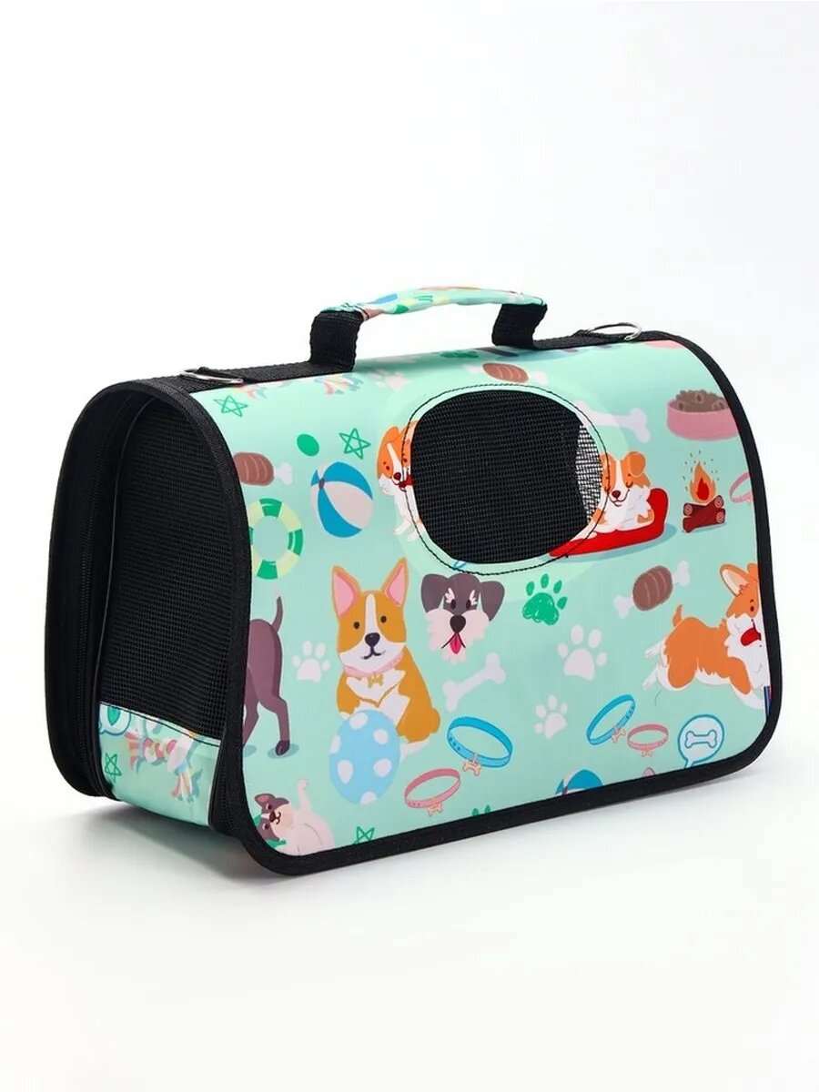 Компактная сумка-переноска для домашних питомцев