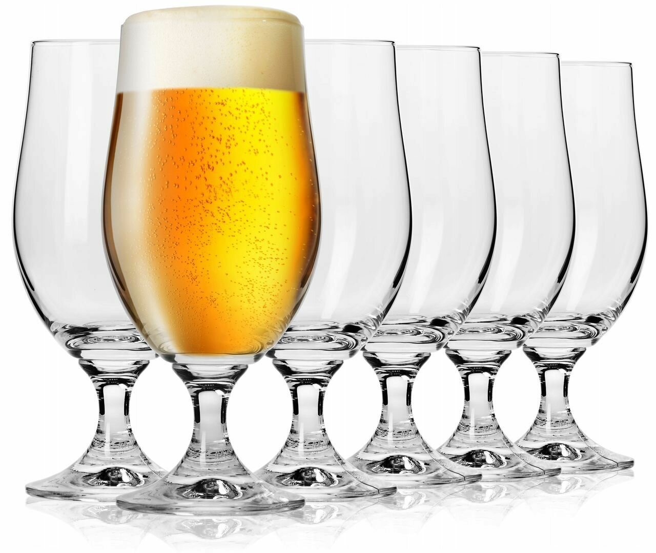 Бокал для пива "Элеганс"; 0,62л; D75, H211мм. — фото 1