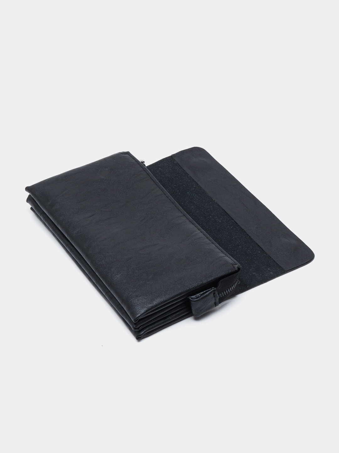 Портмоне, фактура матовая, черный — фото 1