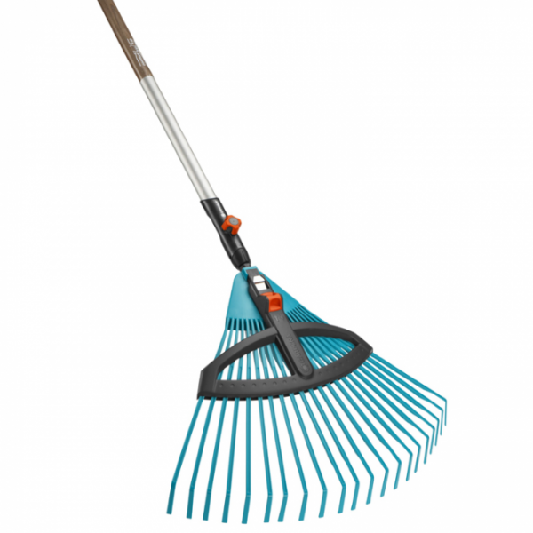 Грабли регулируемые Gardena + Рукоятка деревянная 130 см 03099-30