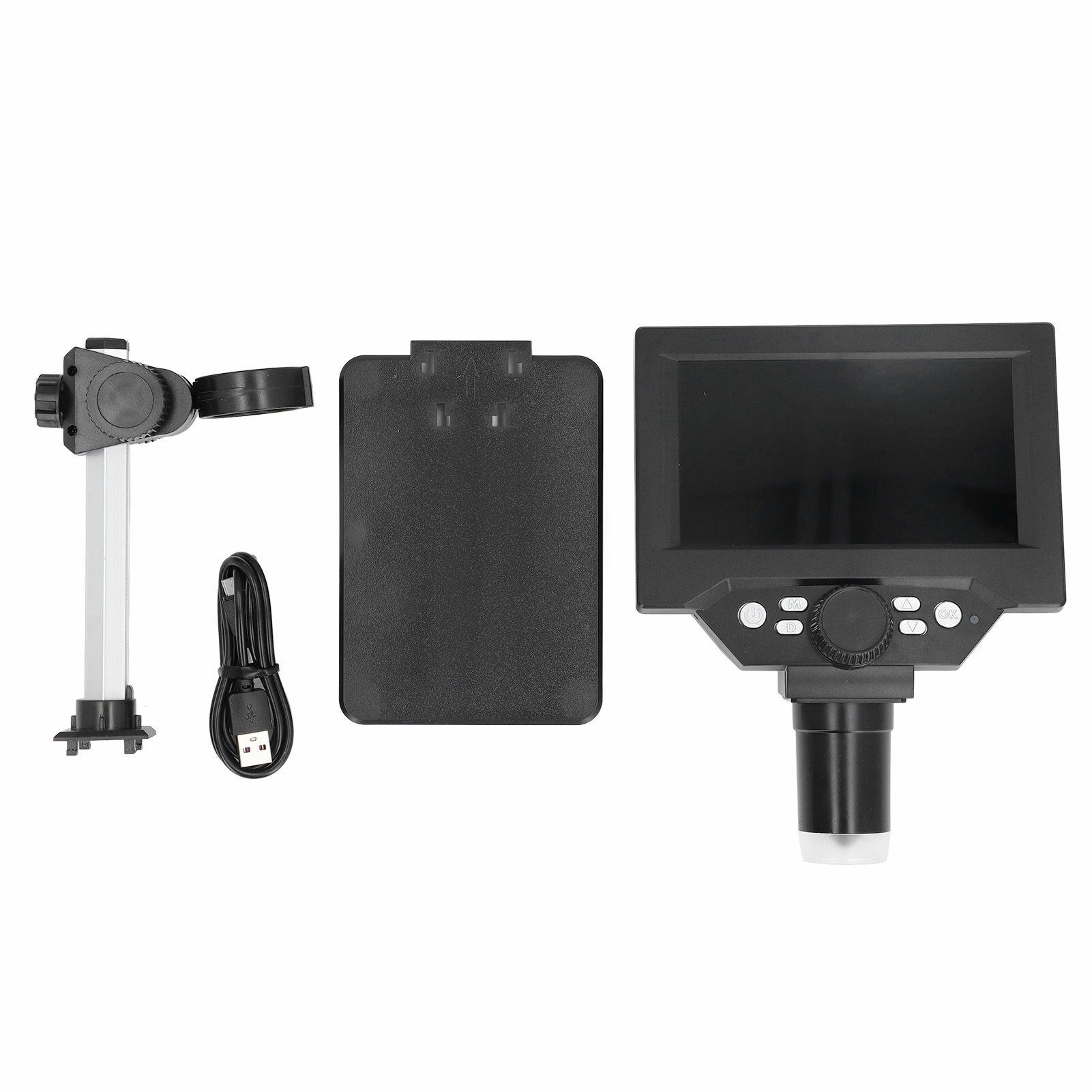 Цифровой микроскоп 5,5 дюйма HD ЖК-дисплей 10MP Ручная фокусировка Электронный микроскоп 1000x со светодиодом для ремонтной сварки