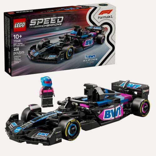 Изображение товара Конструктор LEGO Speed Champions BWT Alpine F1 Team A524 77248, 258 деталей, от 10 лет