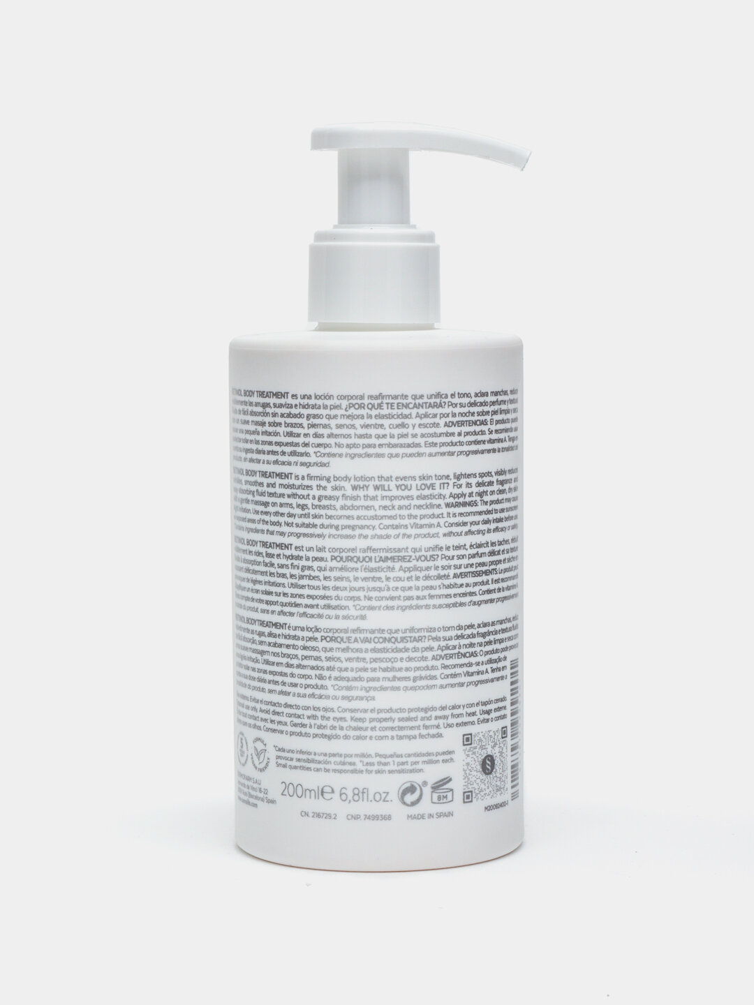 Sensilis Retinol Body крем для тела 200 мл — фото 1