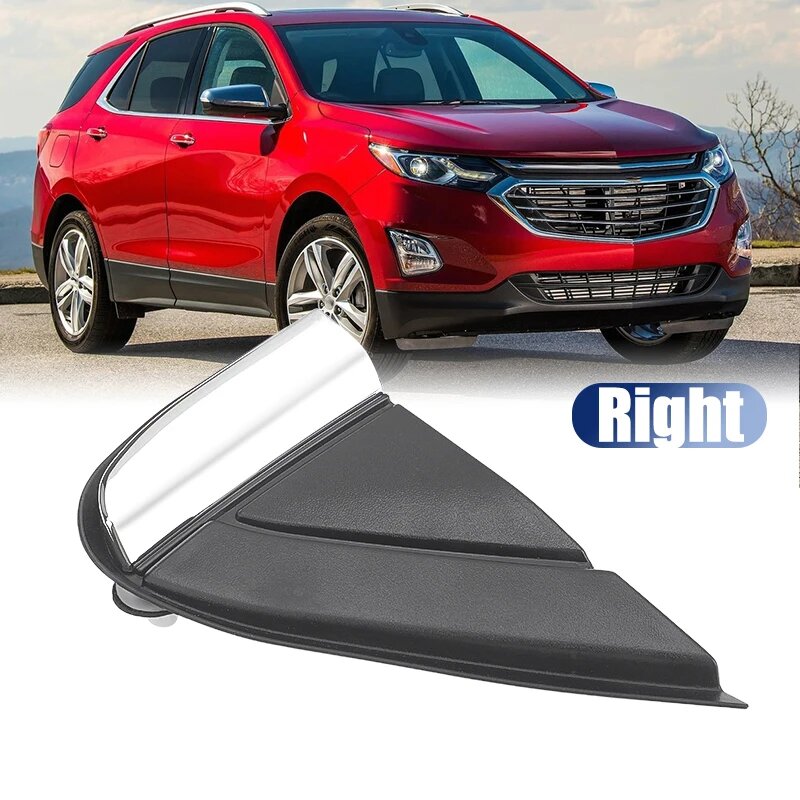 Треугольная накладка на переднее крыло для Chevrolet Equinox 2018 2019 2020 2021 2022 2023, треугольная пластина 84107340 84107341, Right