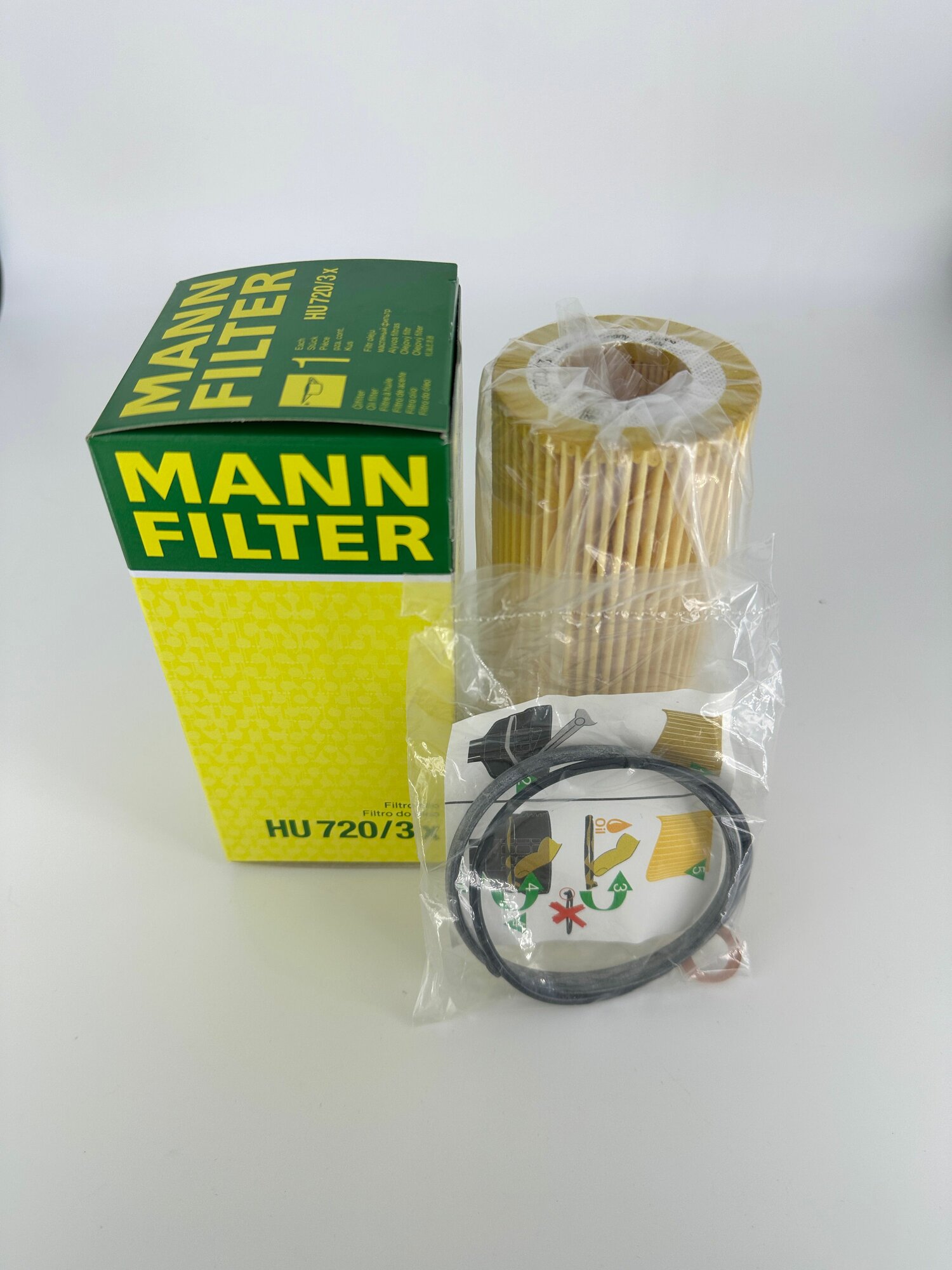 Фильтрующий элемент масляного фильтра MANN-FILTER HU 720/3 X