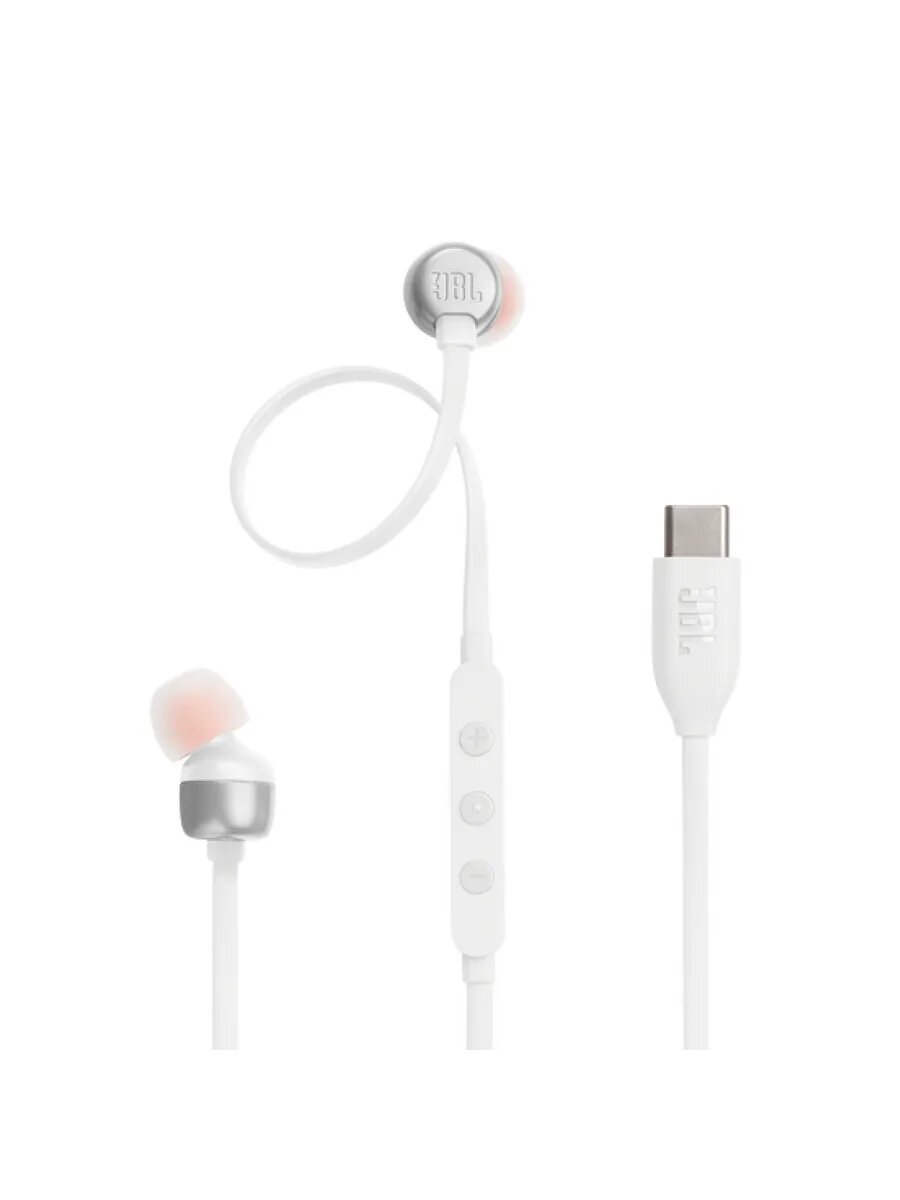 Проводные наушники JBL Tune 310C USB-C, Белые