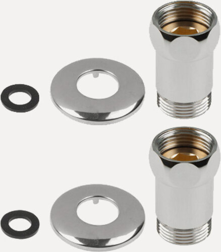 Изображение товара Американка прямая 3/4"х3/4" с внутренней-наружной резьбой AV ENGINEERING 2 штуки (AVE156002-1)