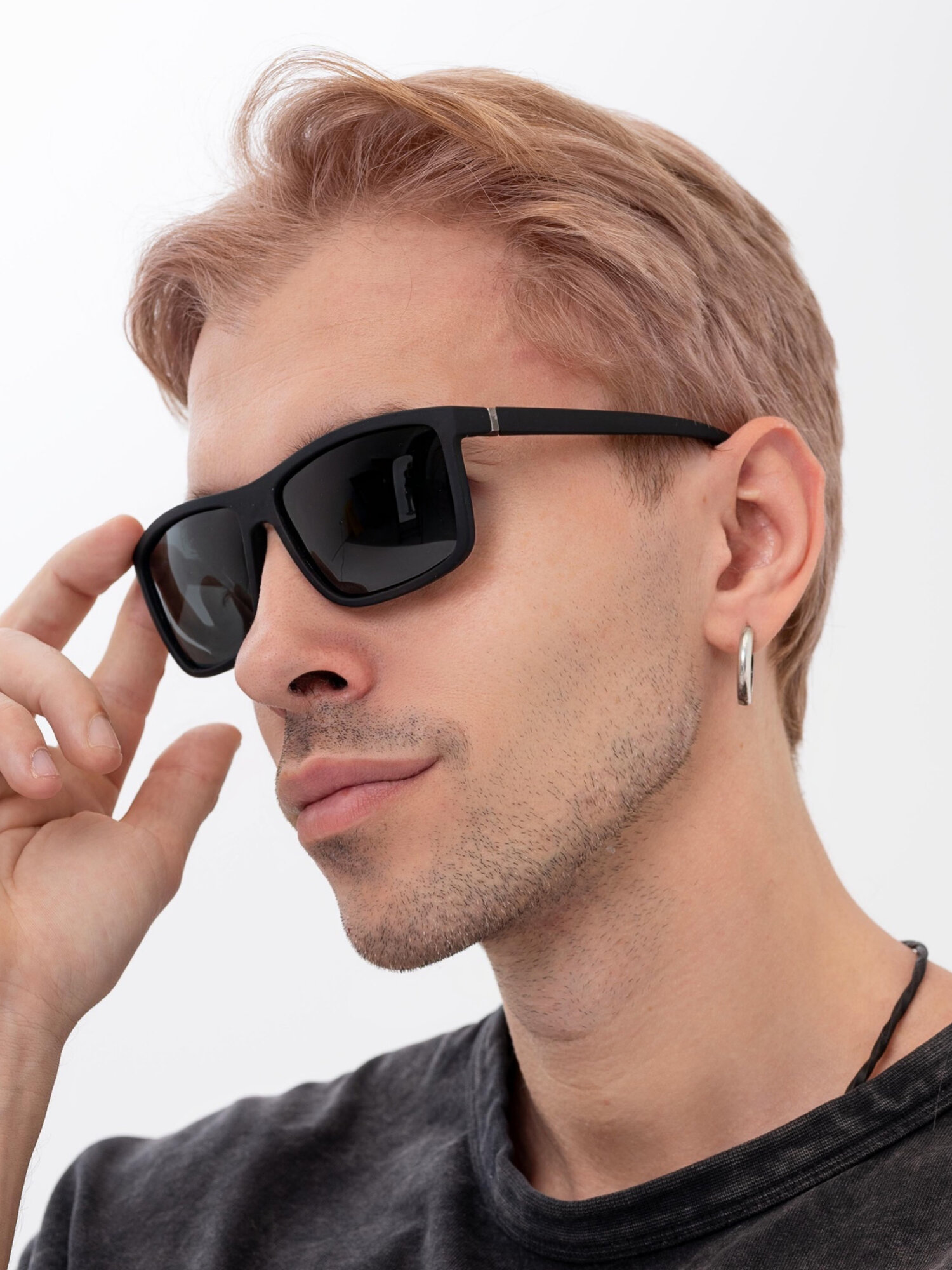 Солнцезащитные очки Zabologen, черный — фото 1