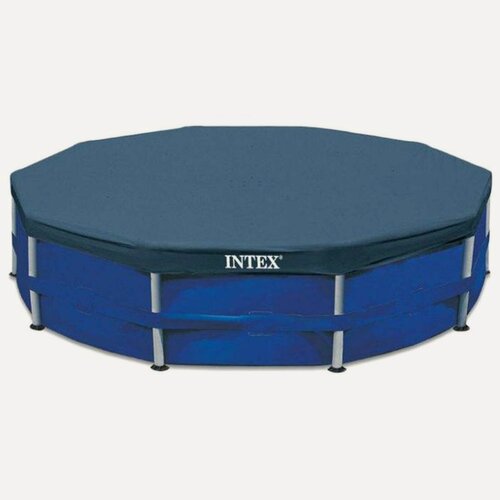 Изображение товара Тент на каркасный бассейн INTEX 28031, d = 366 см, цвет синий