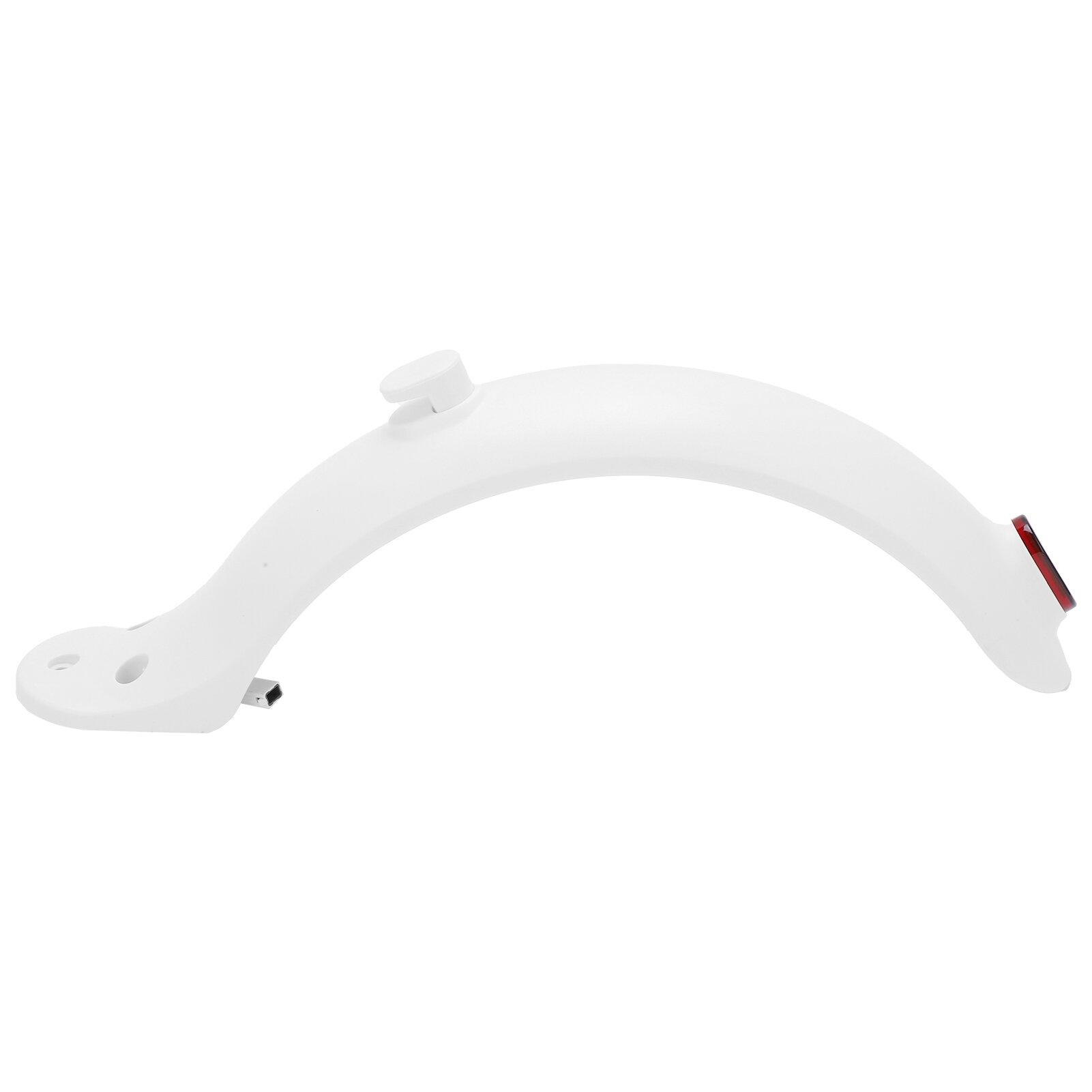 Электроскутеры Xiaomi Электрический скутер задний брызговик с крючком и фонарем для Xiaomi Mijia M365, аксессуары, белый