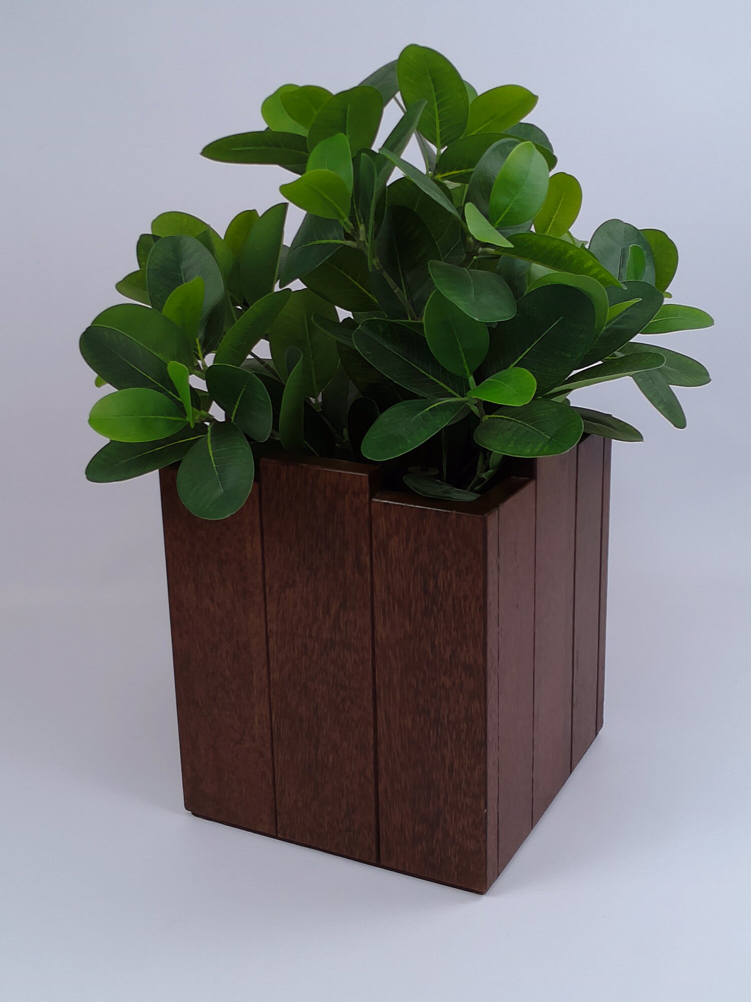 Кашпо Vinotti Pacific PCF 28 С  ручная работа  дерево кокосовой пальмы