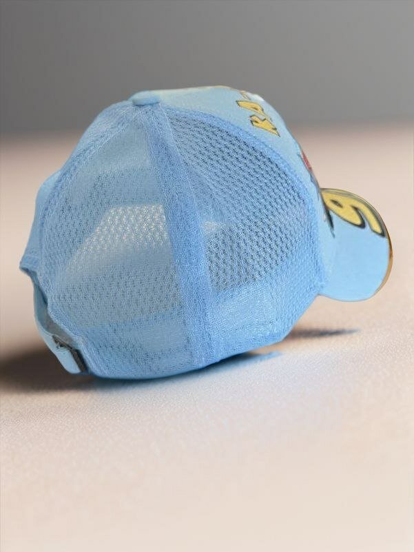 Кепка  McQueen для мальчиков, размер 50-53, Голубая — фото 1