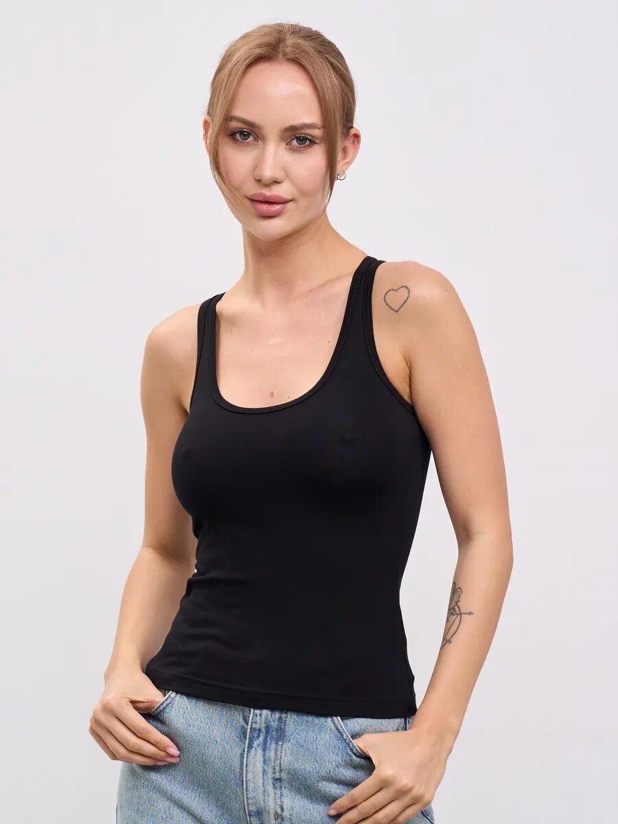 Топ Телодвижения Y2K размер 170-88-94 (44) S черный