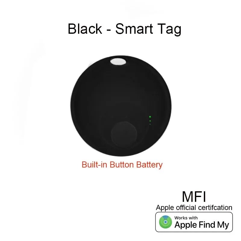 CONDAMINE Smart Tag Airtag для iOS, Черный